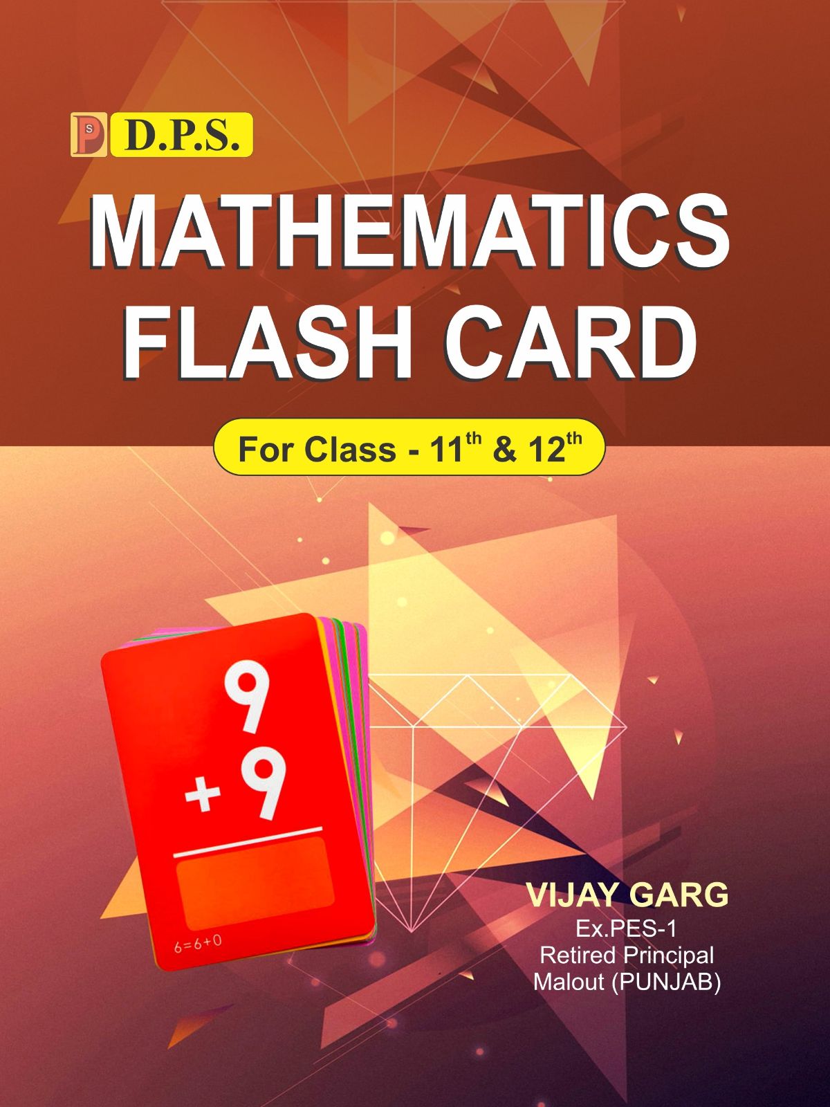 Mathematics Flash Card For Class - 11th & 12th